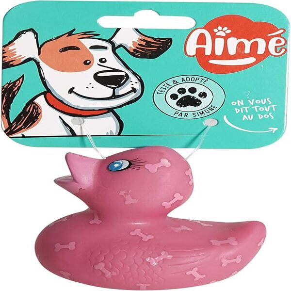 Agrobiothers Vinyl Duck Toy Dog Chewing 8 Cm UAE Online Sale