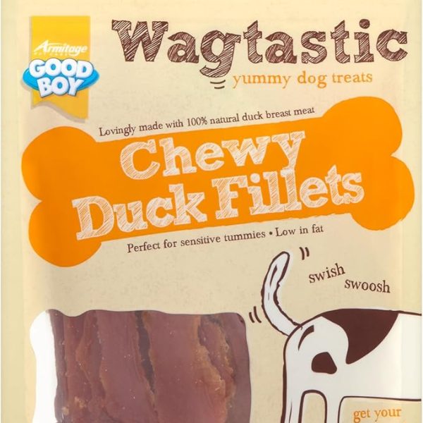 UAE Online Delivery Chewy Duck Fillets Armitage Goodboy 70g for Tasty Rewarding Moments for Dogs