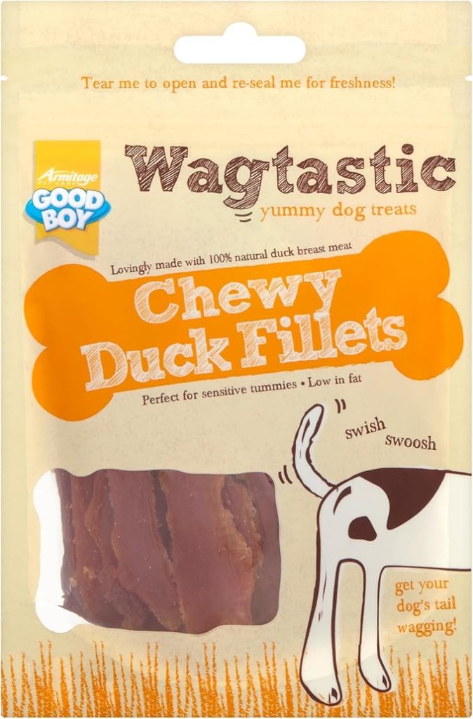 UAE Online Delivery Chewy Duck Fillets Armitage Goodboy 70g for Tasty Rewarding Moments for Dogs