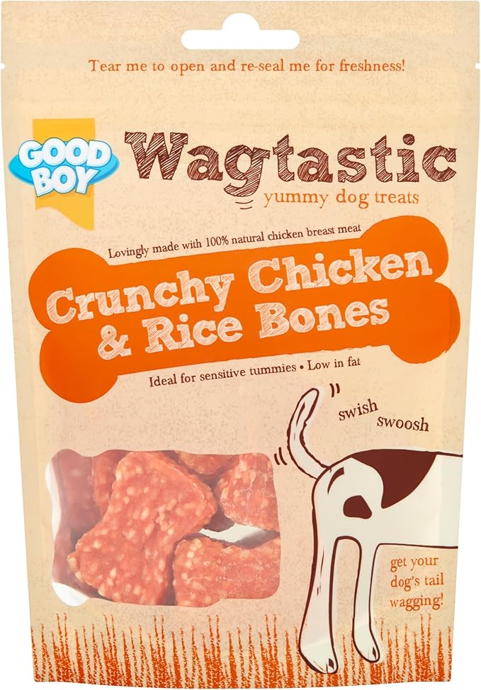UAE Online Delivery Chicken & Rice Bones Armitage Goodboy 70g for Rewarding Good Behaviour and Promoting Healthy Digestion for Dogs