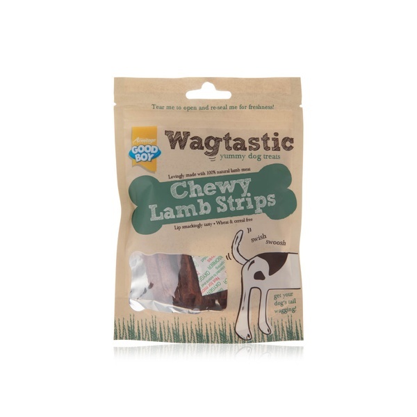 UAE Online Delivery Lamb Strips Armitage Goodboy Wagtastic 80g to Support Overall Vitality in Dogs
