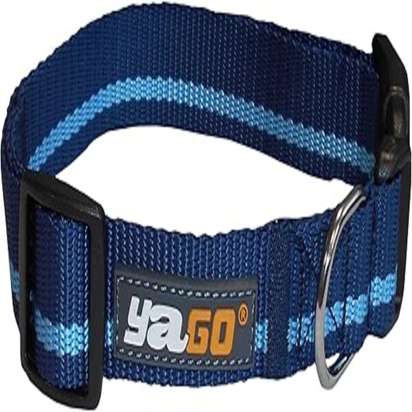 Agrobiothers Yago Basic Nylon Collar Dog Blue S 28-43 Cm Durable UAE Online Sale