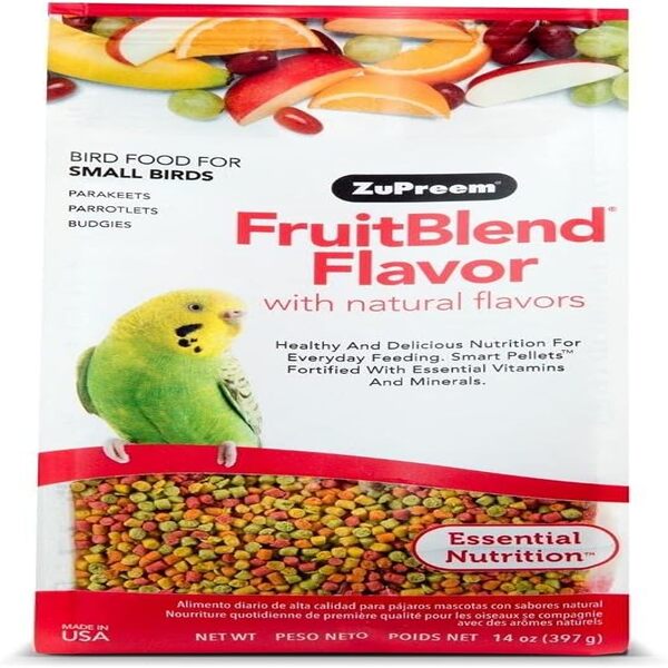 Dubai Sharjah Abu Dhabi Online Delivery Zupreem FruitBlend Flavor Small Bird Food