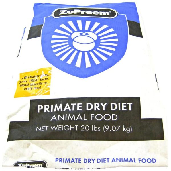 Zupreem Primate Diet Dry Food 20lb Balanced Nutrition UAE Online Sale