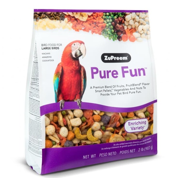 UAE Online Purchase Pure Fun Large Parrots Food 2lb Natural Formula