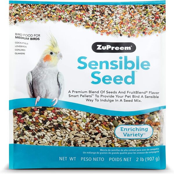 UAE Online Purchase Zupreem Sensible Seed Medium Birds Mix 2 lb Nutrition