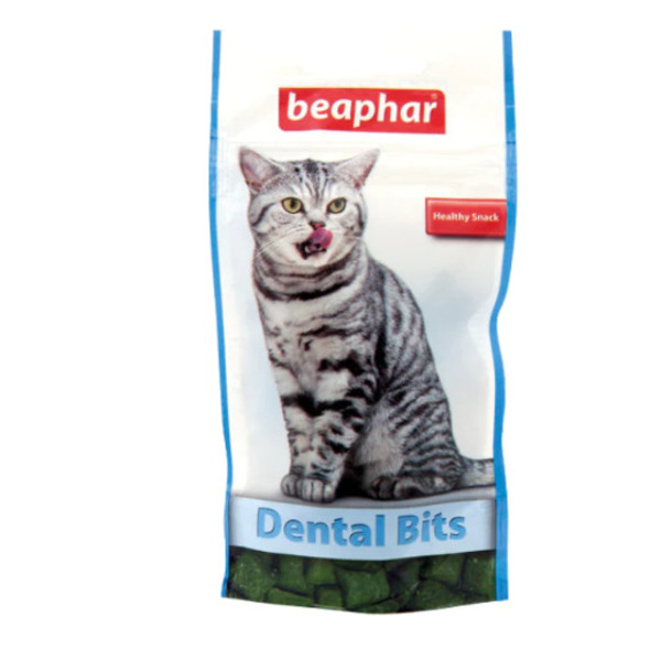 Beaphar Dental Bits Treats Cats Teeth Cleaning 35g UAE Online Sale