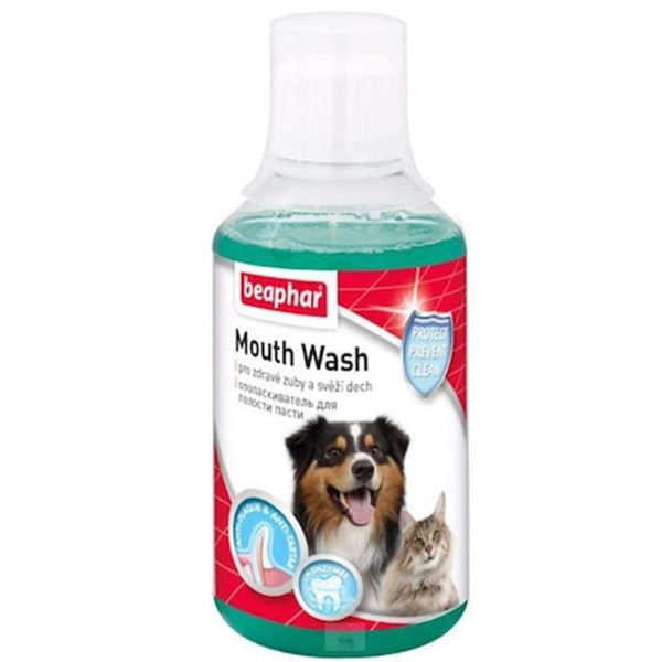 Abu Dhabi Online Delivery Beaphar Mouth Wash Pet Oral Care Fresh Breath 250ml