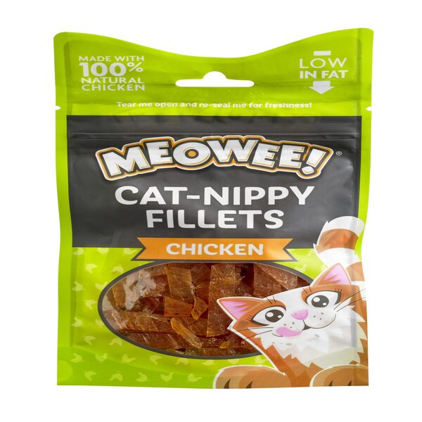 UAE Online Delivery Cat-Nippy Fillets Chicken Armitage Meowee! 35g for Reducing Stress in Cats