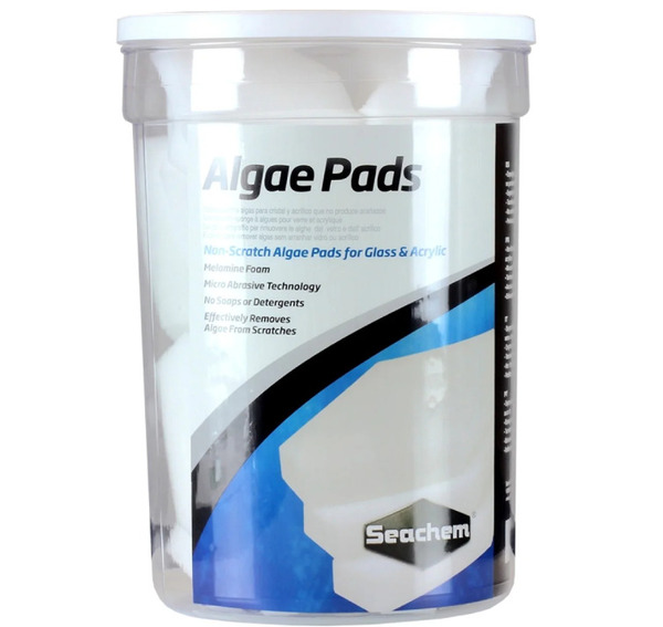UAE Online Delivery Seachem Algae Pads 18/3 Packs to Clean Glass and Acrylic Surfaces for Aquariums