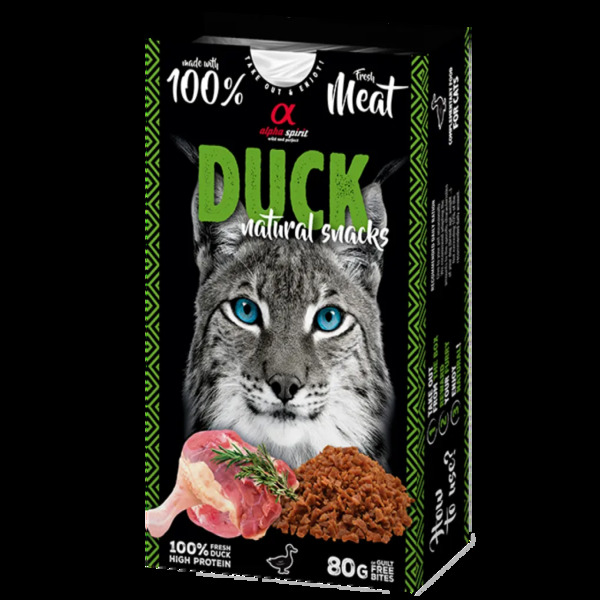 Dubai Online Delivery Alpha Spirit Natural Snacks Duck Cat Treat