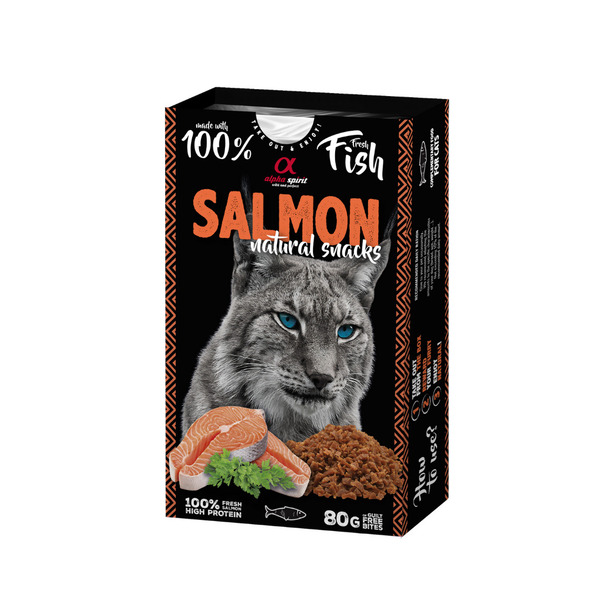 Dubai Online Delivery Alpha Spirit Natural Snacks Salmon Cat Treat