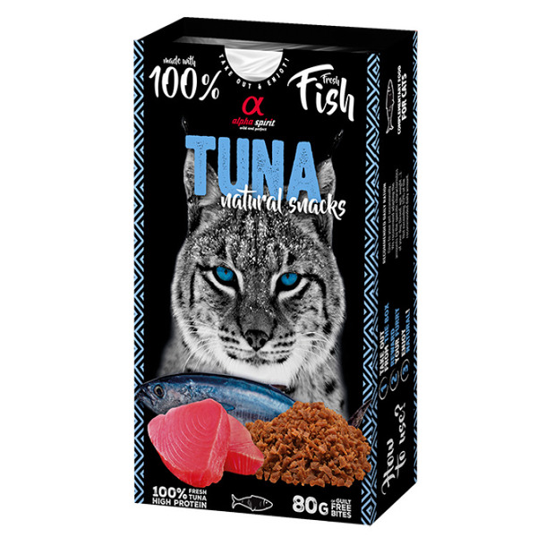 Alpha Spirit Natural Snacks Tuna Cat Treat 80g UAE Online Sale