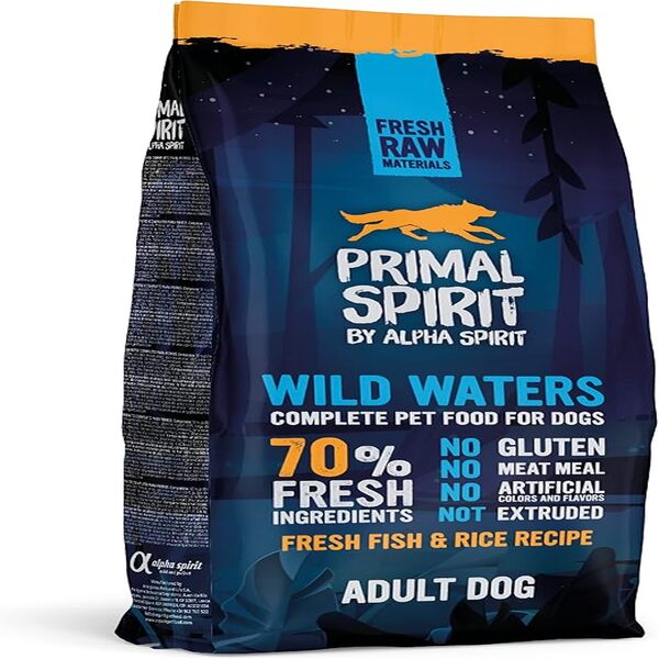Alpha Spirit Primal 70% Wild Waters Dog Food UAE Online Sale