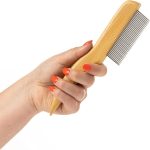 Mikki Bamboo Anti-Tangle Comb – Eco-Friendly Grooming Tool for Dogs and Cats