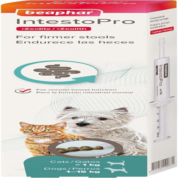 Beaphar IntestoPro Anti Diarrhea Paste Small Dog Cat 20ml UAE Online Sale