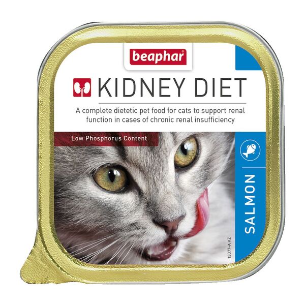 Dubai Online Delivery Beaphar Wet Food Kidney Support Salmon 16x100g