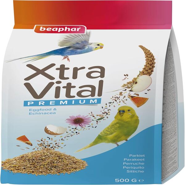 Beaphar XtraVital Parakeet Food 500g Support Health UAE Online Sale