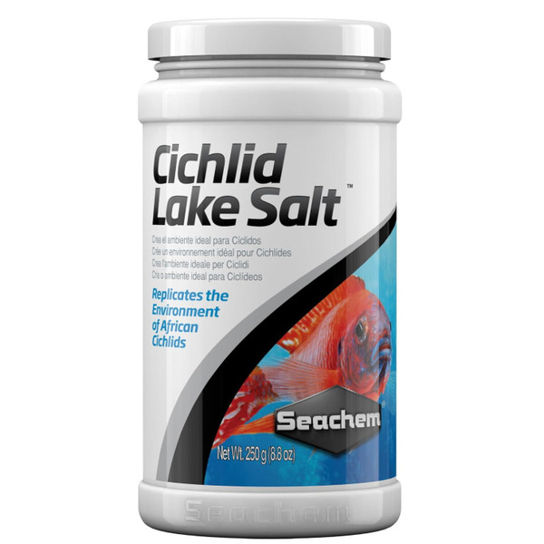 UAE Online Delivery Seachem Cichlid Lake Salt 250g to Recreate Natural Rift Lake Environment for African Cichlids