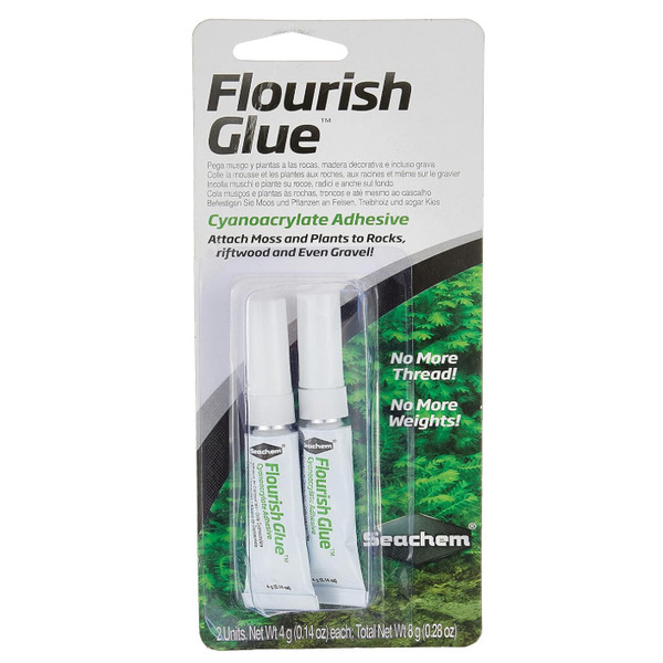 UAE Online Delivery Seachem Flourish Glue 8g for Aquariums to Attach Plants and Moss to Rocks and Driftwood