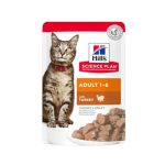 UAE Online Purchase Hill's Science Plan Adult Wet Cat Food Turkey Pouches Healthy Digestion