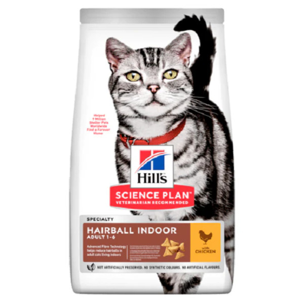 UAE Online Purchase Hill's Science Plan Hairball Indoor Adult Cat Food