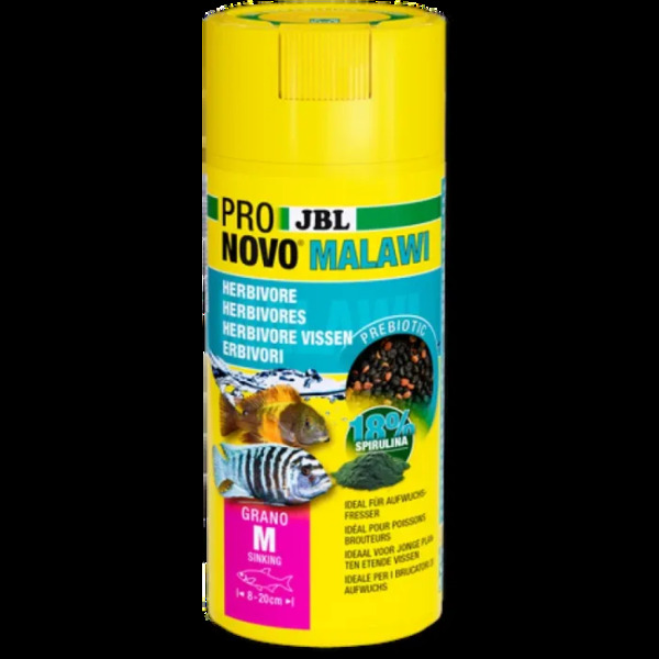 JBL Pronovo Malawi Grano M Cichlid Food 250ml Floating Granules UAE Online Sale