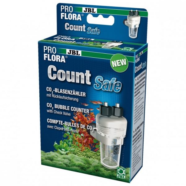 JBL ProFlora CO₂ Count Safe 2 Bubble Counter With Check Valve UAE Online Sale