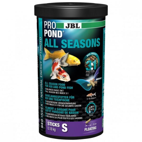 JBL ProPond All Seasons S Pond Fish Food 180g Floating Pellets UAE Online Sale