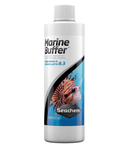 UAE Online Delivery Seachem Liquid Marine Buffer 250ml for Stable pH in Saltwater Aquariums