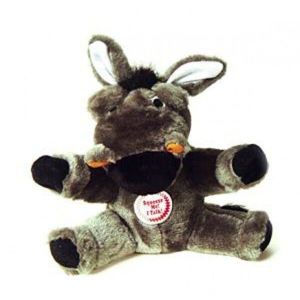 Mikki Chatterbox Donkey – Soft Squeaky Plush Dog Toy for Play and Cuddles