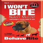 UAE Online Delivery Mikki Nylon Dog Muzzle for Boxer Breed to Prevent Biting and Chewing