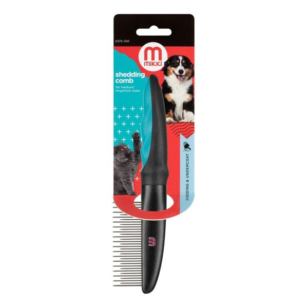 UAE Online Delivery Mikki Shedding Comb to Remove Loose Hair and Undercoat for Dogs and Cats