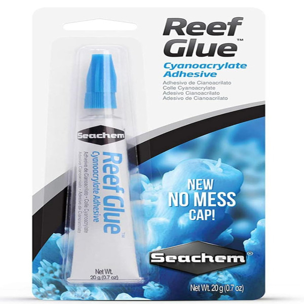 Seachem Reef Glue 20g Instant Adhesive for Coral and Rock Mounting in Reef Aquariums