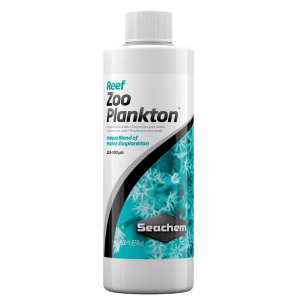 Seachem Reef Zooplankton Coral Food for Marine Reef Aquariums