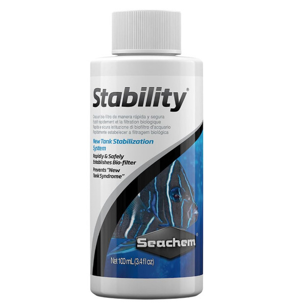 Seachem Stability Bottle for Safe Aquarium Bacteria Boost