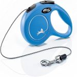 Flexi New Classic 8m Blue Retractable Cord Leash for Small and Medium Dogs up to 20kg
