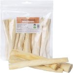 JR Pet Products Beef Tails 250g – natural long-lasting dog chews for all breeds, supports dental and joint health
