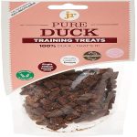 JR Pet Products Pure Duck Training Treats 85g – Natural grain-free high-protein dog rewards for training and positive reinforcement