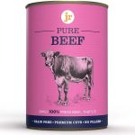 JR Pet Products Pure Beef Topper/Mixer 400g – Natural grain-free high-protein meal boost for dogs and cats.