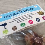 JR Pet Products Naturals Ostrich Bone 480g – natural, durable dog chew supporting dental health and long-lasting chewing enjoyment