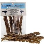 JR Pet Products Braided Ostrich Pk5 natural hypoallergenic dog chews for all breeds